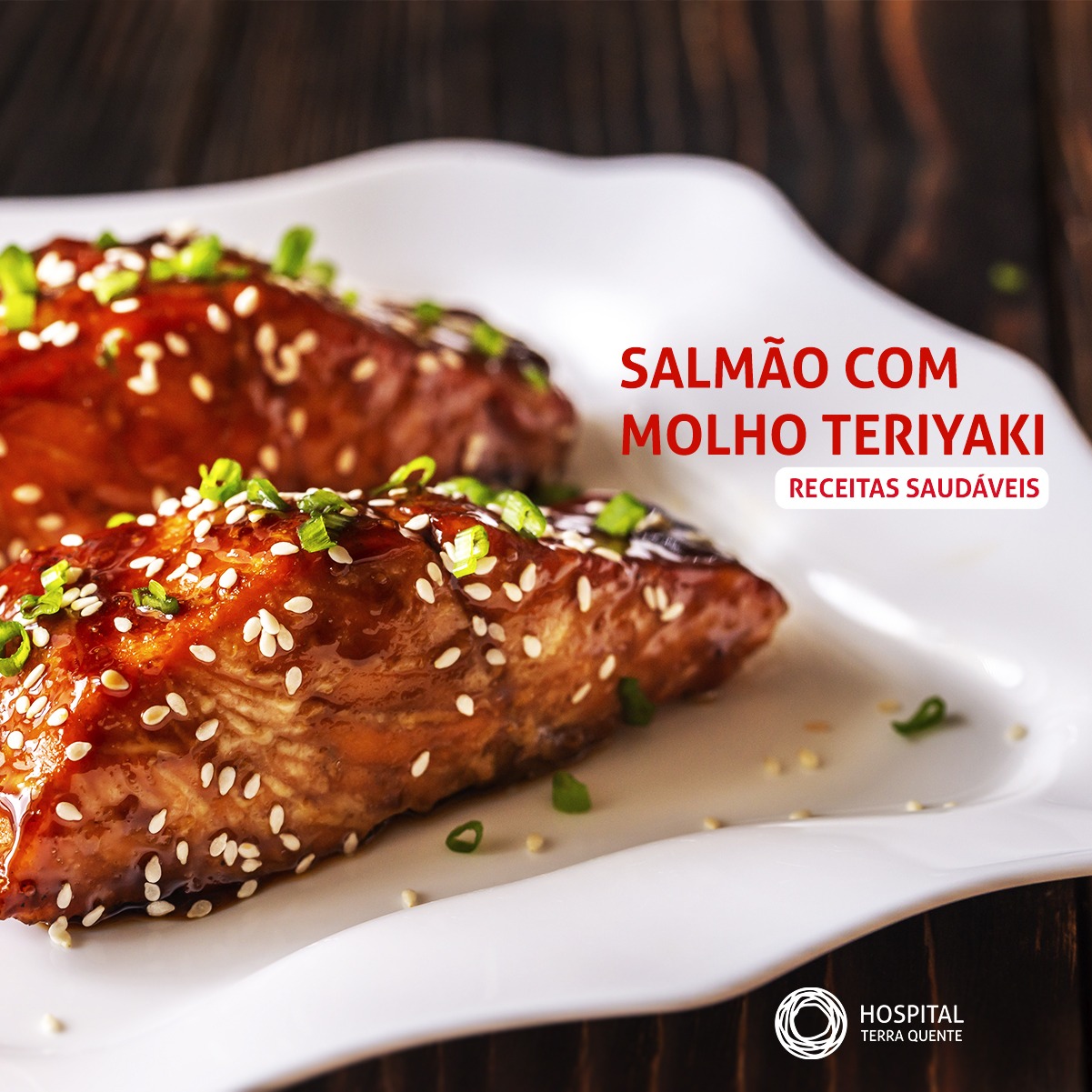 SALMÃO COM MOLHO TERIYAKI