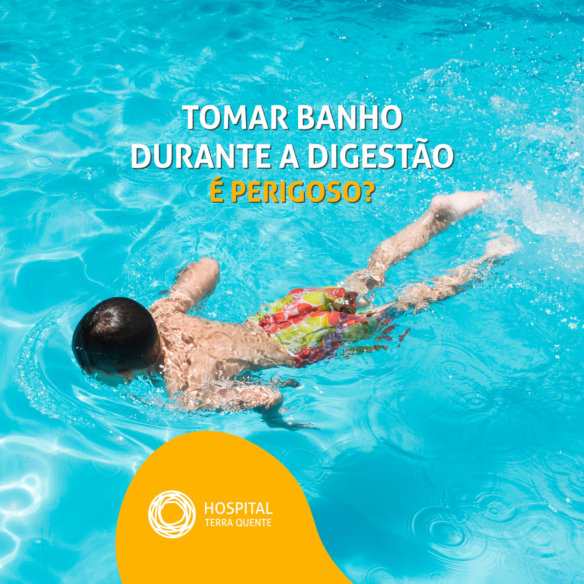 Podemos tomar banho durante a digestão?