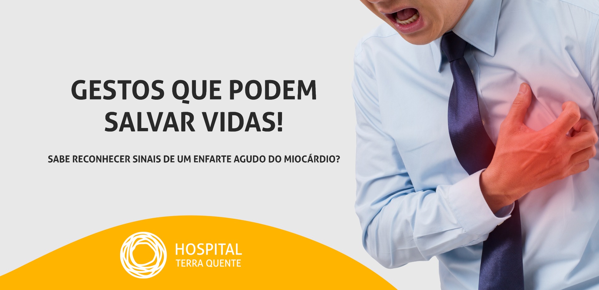 Gestos que podem salvar vidas: reconheça os sinais do Enfarte