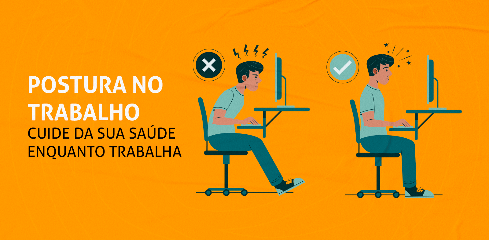 Postura no Trabalho: Cuide da sua saúde enquanto trabalha!